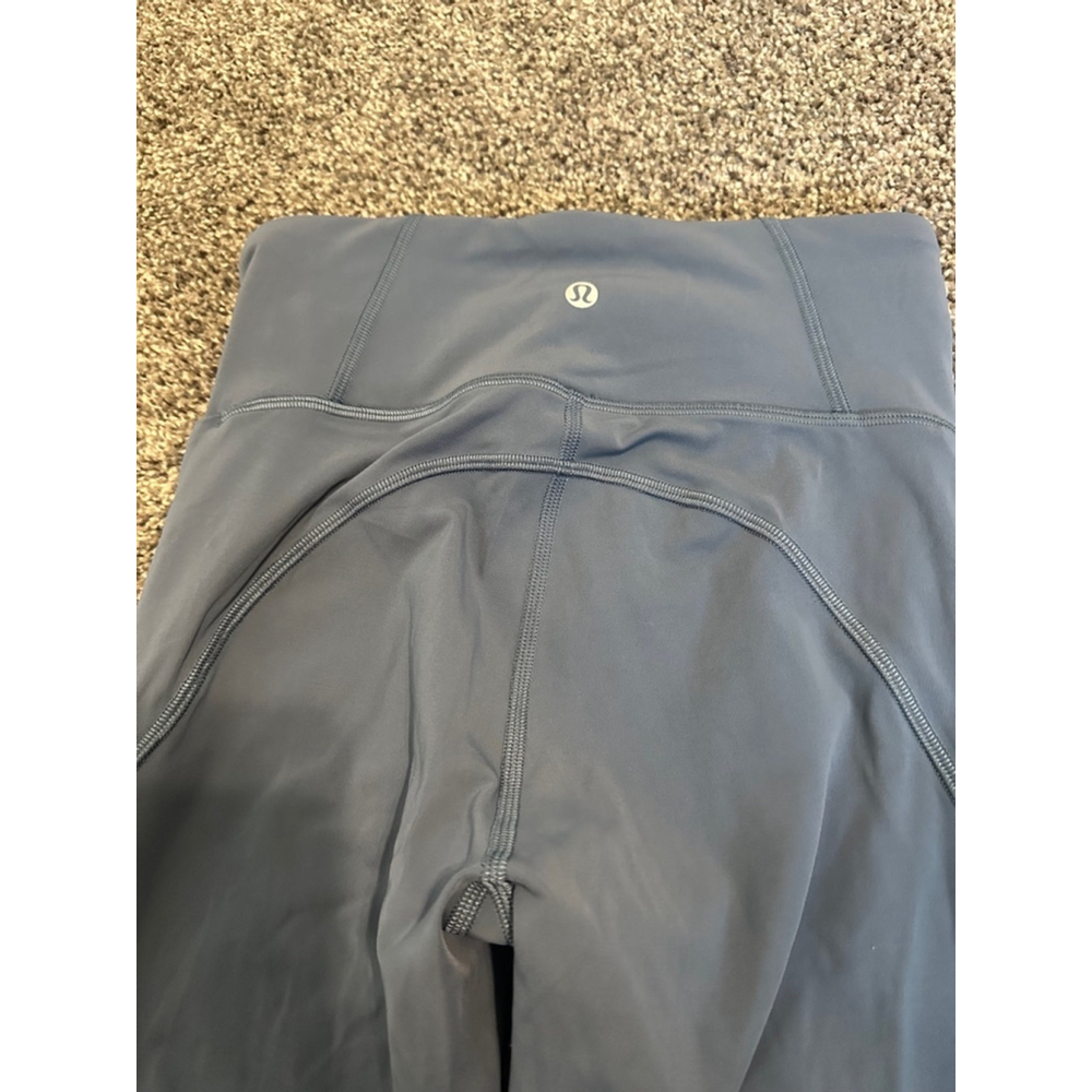 Lululemon Fine Force High Rise Tight 28" Size 4 Iron Blue - Picture 7 of 9
